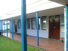 Buitekant van Eetsaal