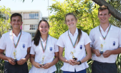 Wiandré van der Linden, Brittney van Vuuren, Michelle Kretzschmar en Kevtin Vorster